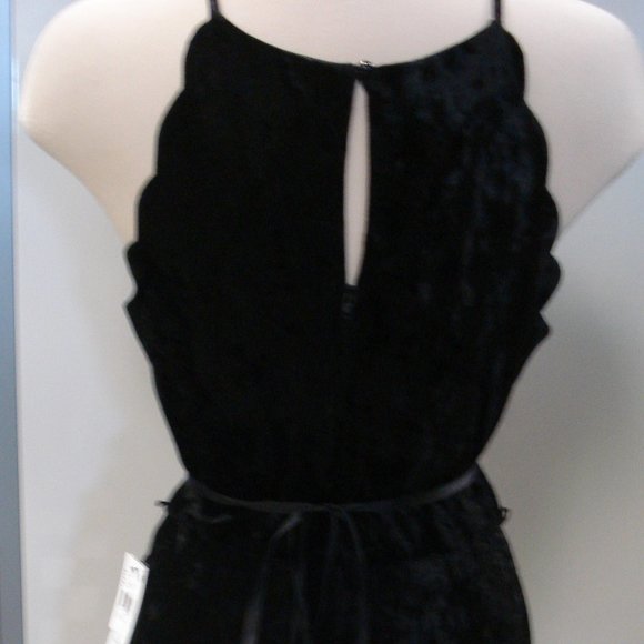BCX Black Velour Dress NWT. - Picture 4 of 6